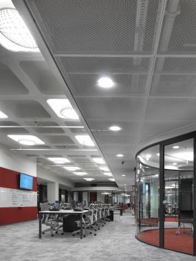 生物科技公司吊顶装修装潢效果图