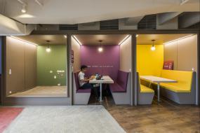 办公室木地板设计装修效果图片