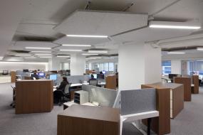 高档投资公司吊顶装修图片