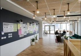 办公室木地板装修设计效果图片