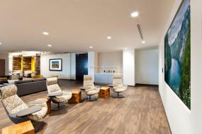 办公室木地板装饰设计图