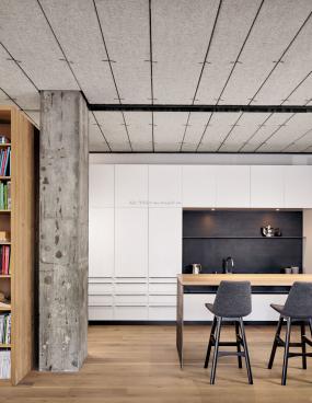 办公室木地板装饰装修效果图