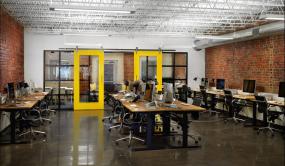 培训教育公司吊顶装潢设计效果图片