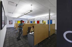 高档投资公司吊顶装修图片大全