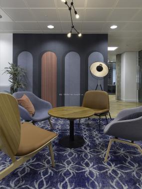 高端科技公司木地板装修图片