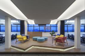 科技公司木地板装修高清图片大全