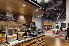 科技公司木地板装修实景图片大全