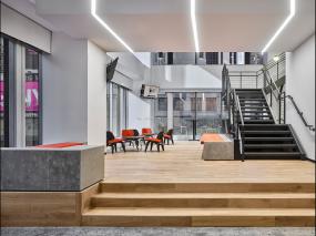 最新科技公司木地板效果图