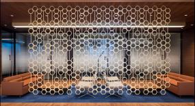 科技公司木地板设计装修效果图片大全