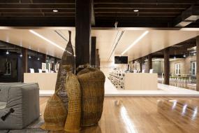 金融公司木地板装饰装修效果图