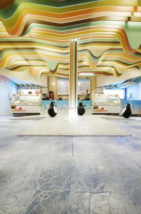 冰淇淋店设计效果图