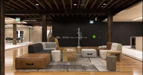 最新金融公司木地板设计图片