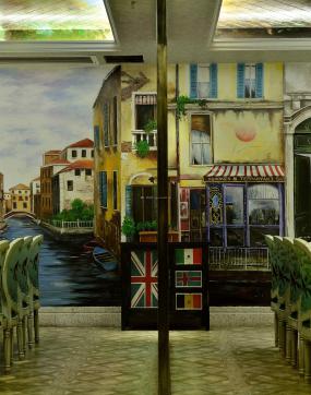 烧烤店装饰设计效果图片