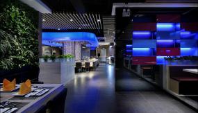 烧烤店装修实景图片