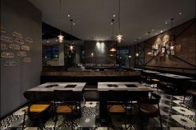 烧烤店装潢设计效果图片