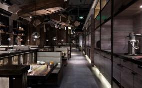 烧烤店设计装修效果图片