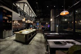 烧烤店装修设计效果图片