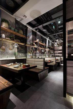 烧烤店装潢设计图