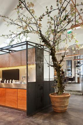 最新发廊装饰实景图