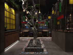 主题餐厅装潢效果图片