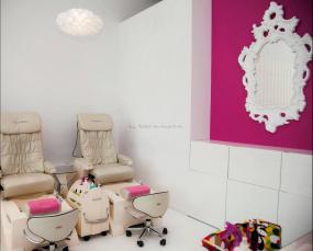 小型美甲店设计装饰效果图片