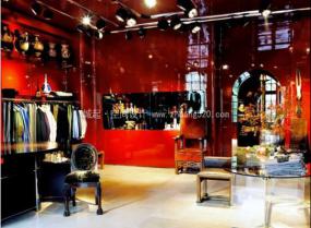 最新男装店内装饰效果图