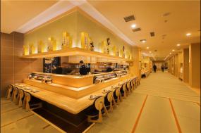 日式料理装修设计效果图片