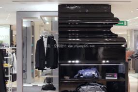 男装店货架设计效果图