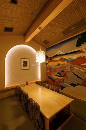 日式料理设计与装修效果图