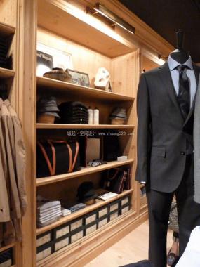 男装店货架设计装修效果图