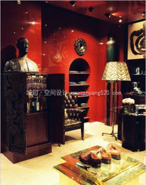 最新男装店内装饰效果图