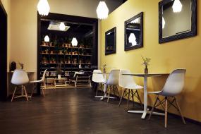 最新办公室实木地板装饰效果图