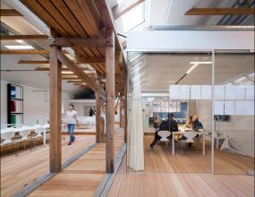 办公室实木地板装修设计图片大全