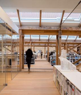 办公室实木地板装潢设计图片