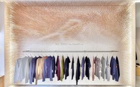 品牌服装店装修实景图图片