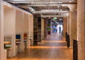 办公室实木地板装修图片