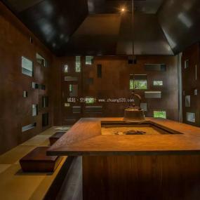 最新韩国料理店设计装修图片