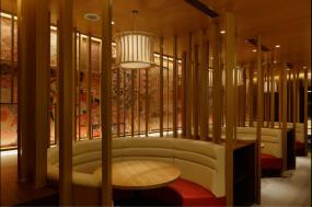 2018年韩国料理店装修效果图