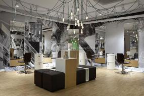 2018美容美发店装修效果图