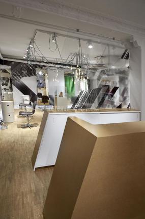 最新美容美发店装饰效果图