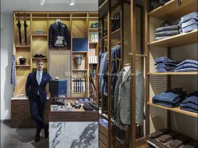 品牌男装店装修设计效果图片