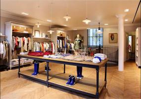 品牌男装店装饰效果图大全