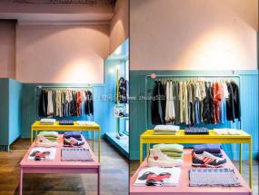 品牌男装店装潢效果图片