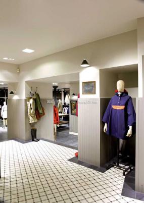 品牌男装店装饰效果图片