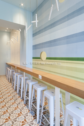 面包店装潢设计效果图片