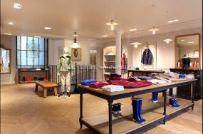 品牌男装店装饰装修效果图大全