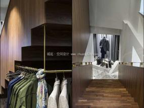 最新品牌男装店装修设计图片