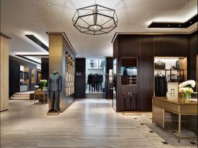 最新男装专卖店设计装饰效果图