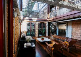 高端公司地面装修图片