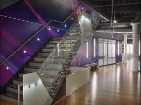 公司地板装饰图片